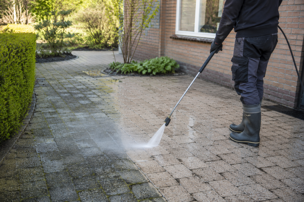 Bestrating reinigen